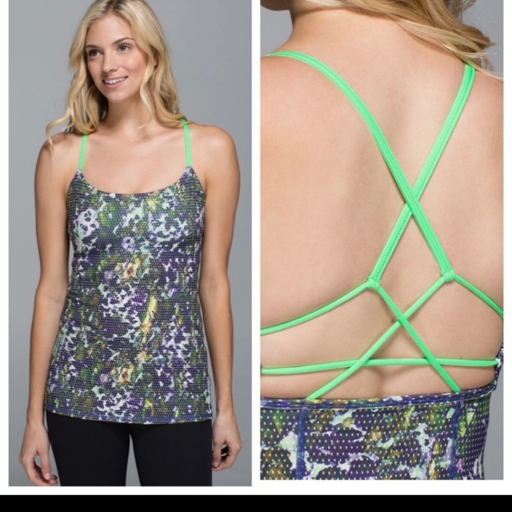 Lululemon Dancing Warrior Tank size 6